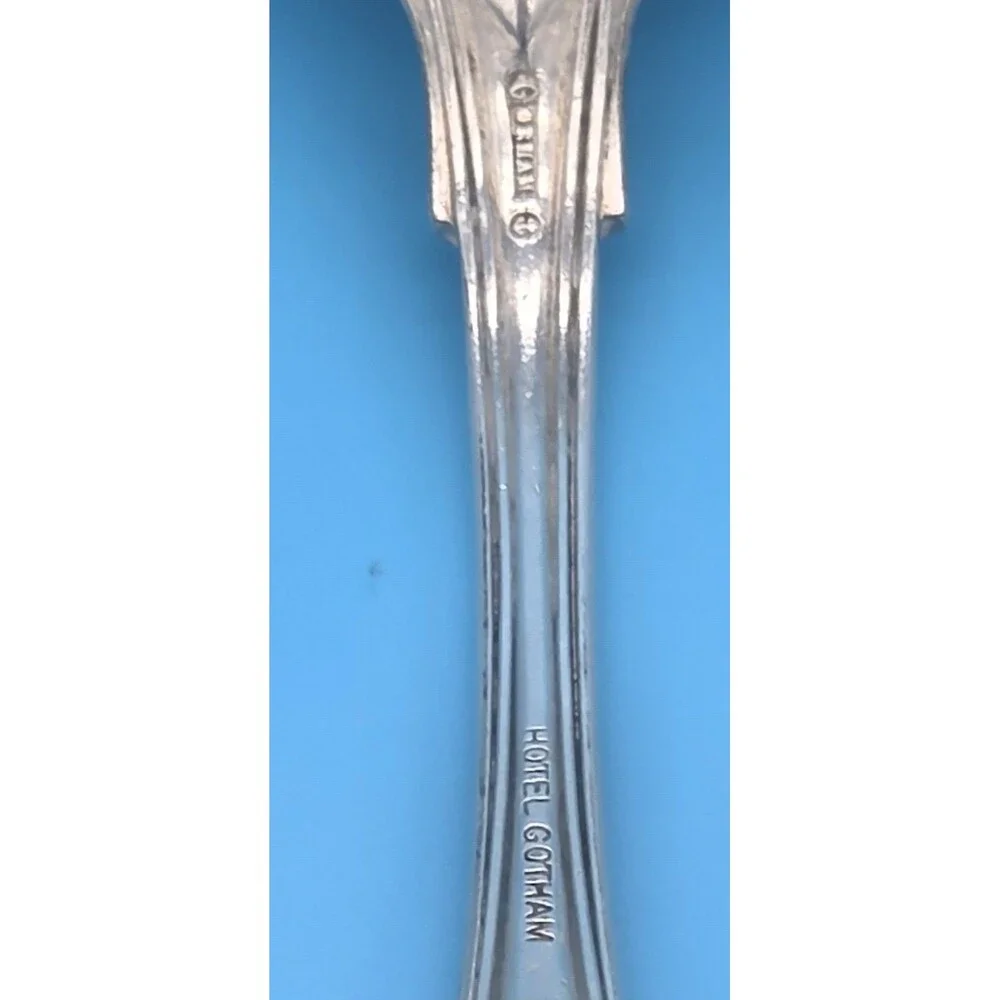 Vintage Hotel Gotham NYC Gorham Silverplate Spoon - Historic New York Hotelware